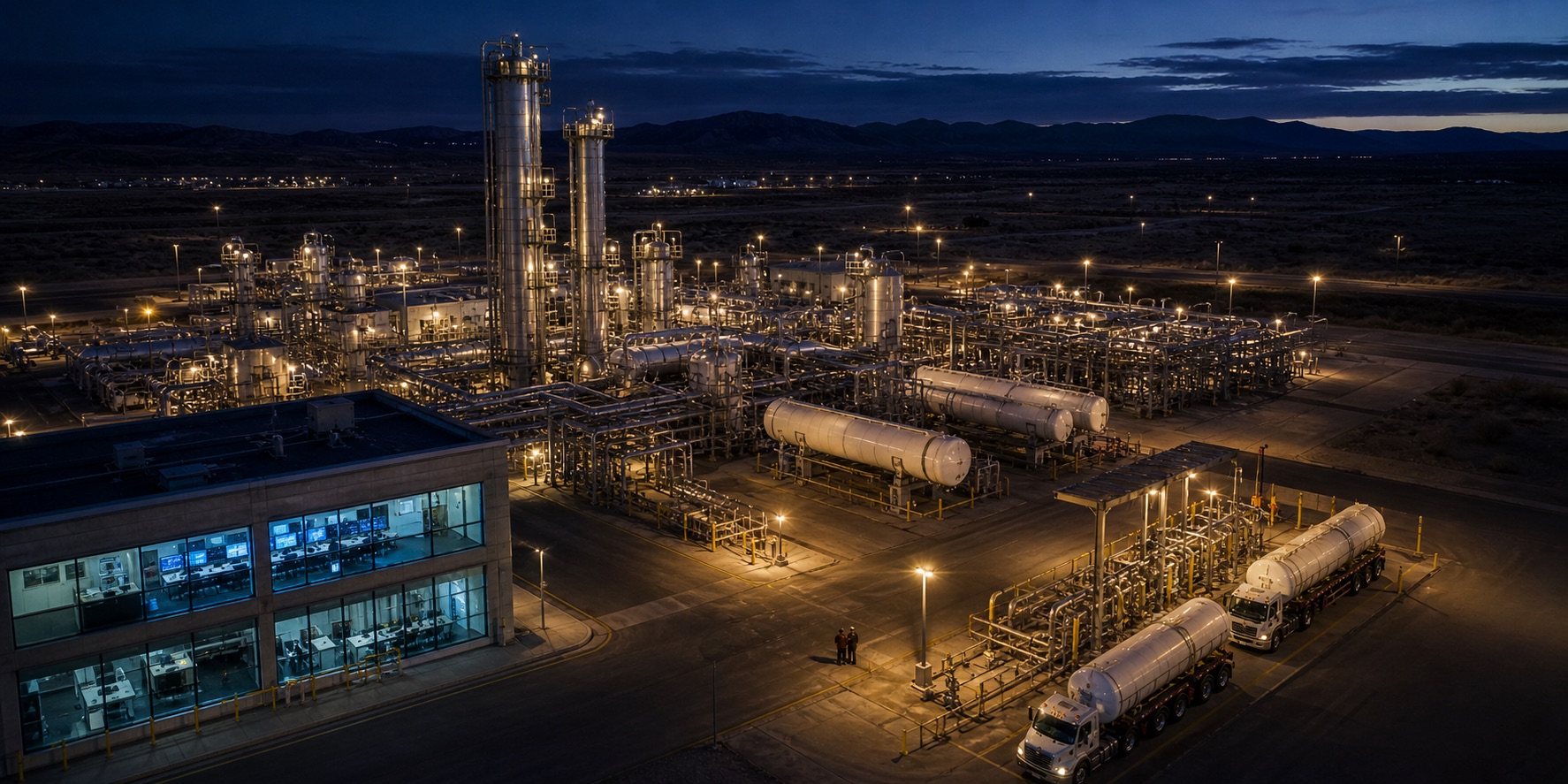 Helium processing facility